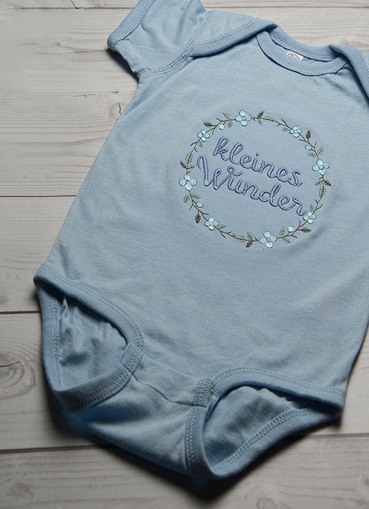 Babybody „kleines Wunder" - HANDMADEATELIER