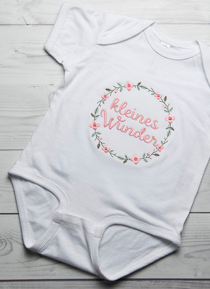 Babybody „kleines Wunder 2" - HANDMADEATELIER