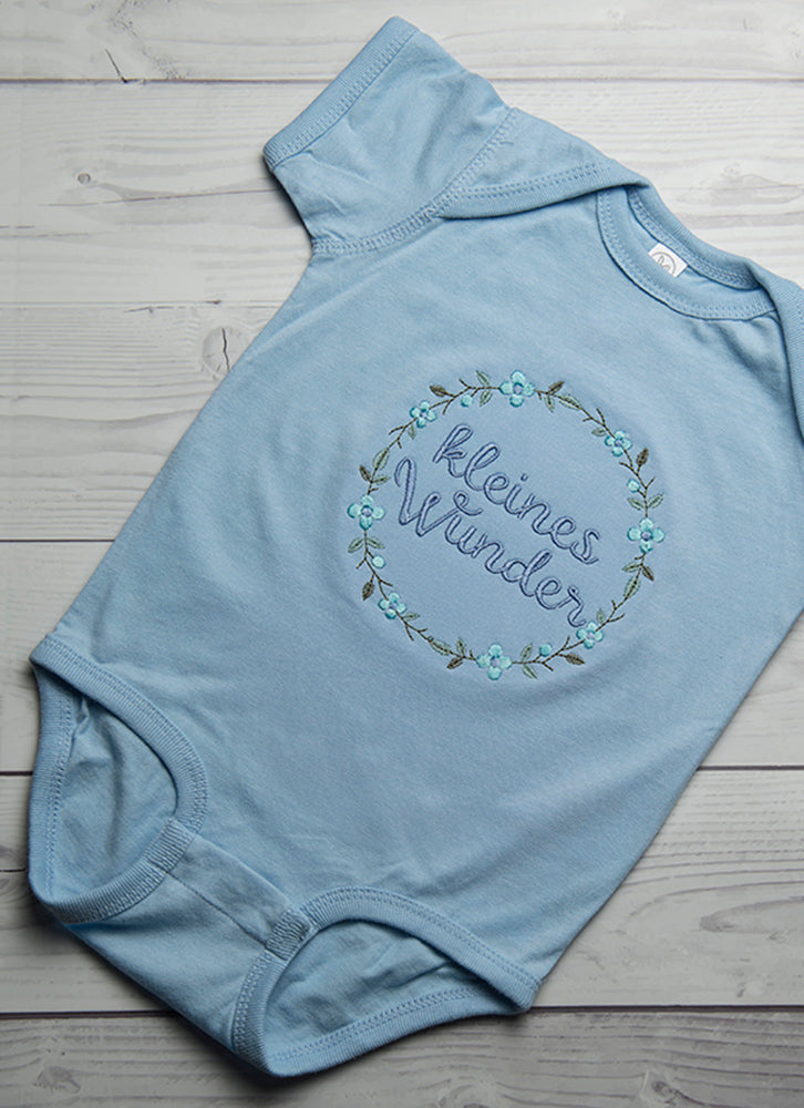 Babybody „kleines Wunder" - HANDMADEATELIER