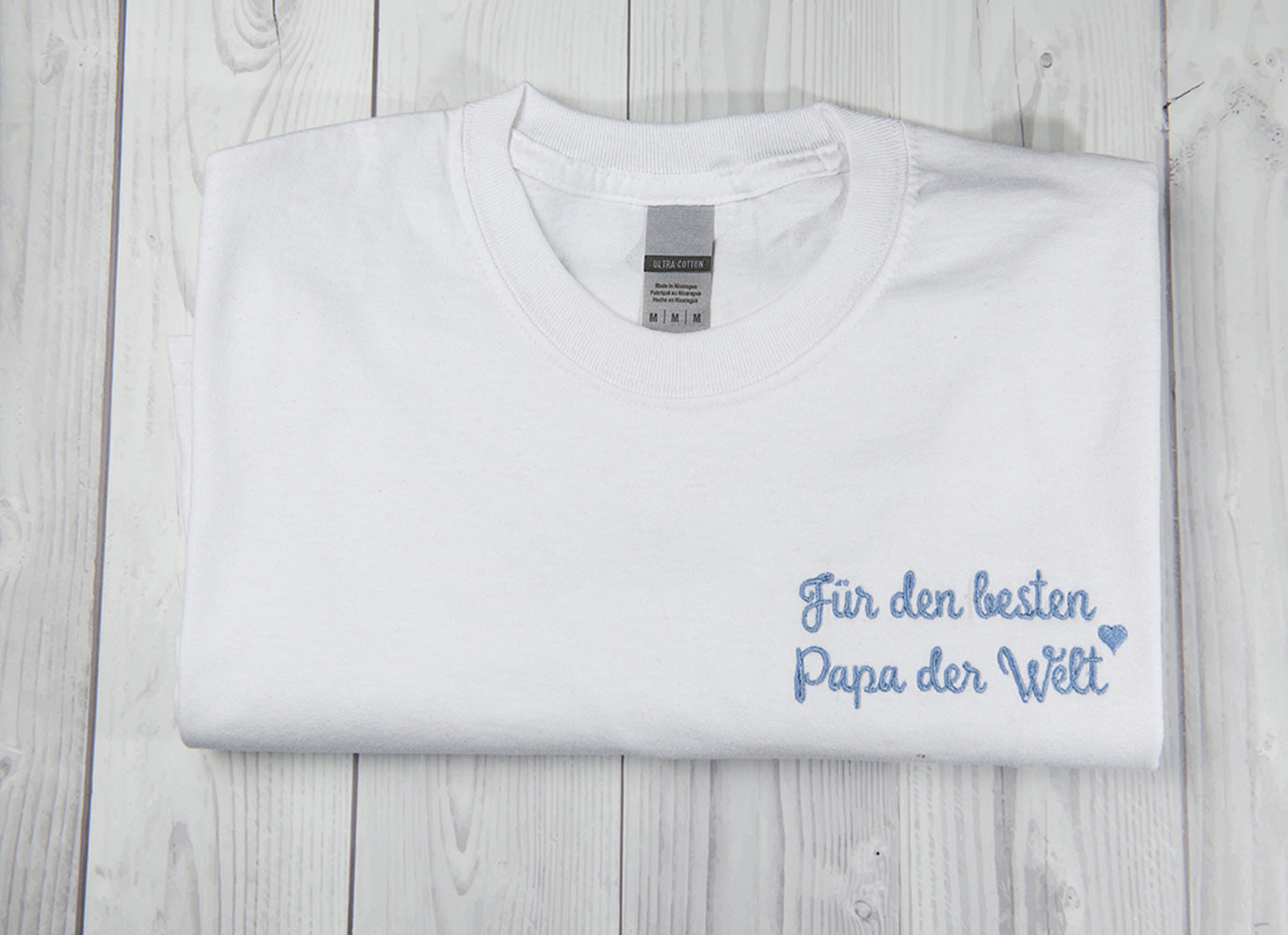 T-Shirt ,,Für den besten Papa der Welt" - HANDMADEATELIER