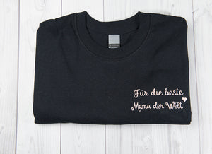 T-Shirt ,,Für die beste Mama der Welt" - HANDMADEATELIER