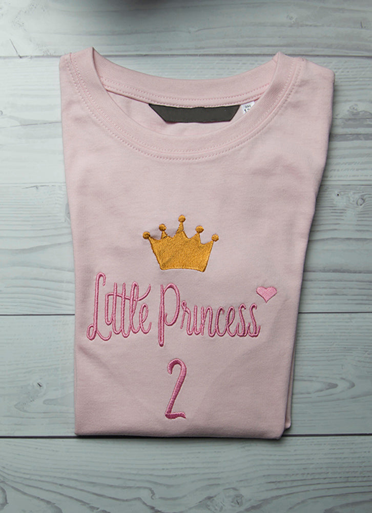 Kindershirt ,, Little Princess" - HANDMADEATELIER