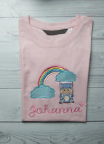 Lade das Bild in den Galerie-Viewer, Kindershirt ,,Happy Hippo&quot; - HANDMADEATELIER
