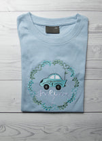 Lade das Bild in den Galerie-Viewer, Kindershirt ,,Autokranz&quot; - HANDMADEATELIER
