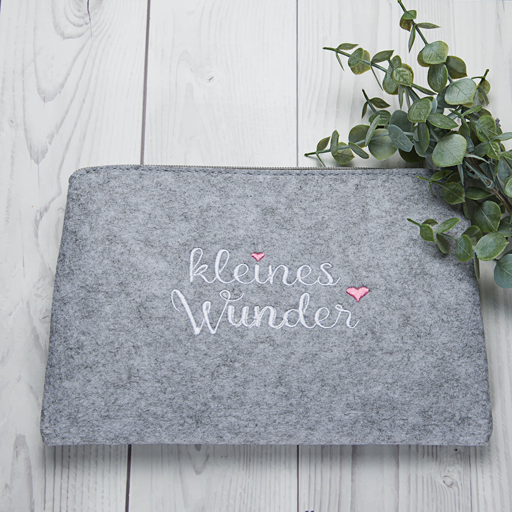 Filztasche ,,kleines Wunder" - HANDMADEATELIER